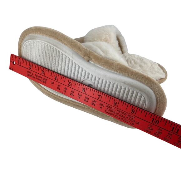SOFT SURROUNDINGS Size S Cozy Feel Slippers Slides Scuffs Slip-On - Picture 5 of 9